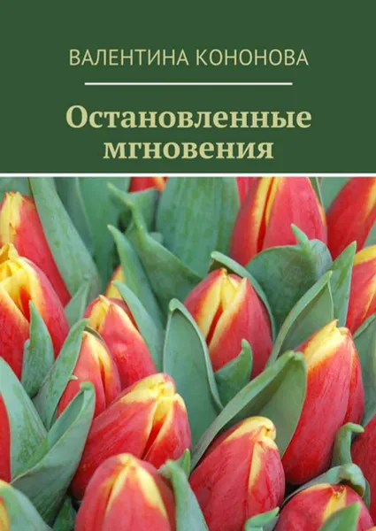 Обложка книги Остановленные мгновения, Кононова Валентина