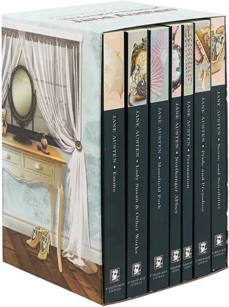 Обложка книги The Complete Novels of Jane Austen (комплект из 7 книг), Остен Джейн