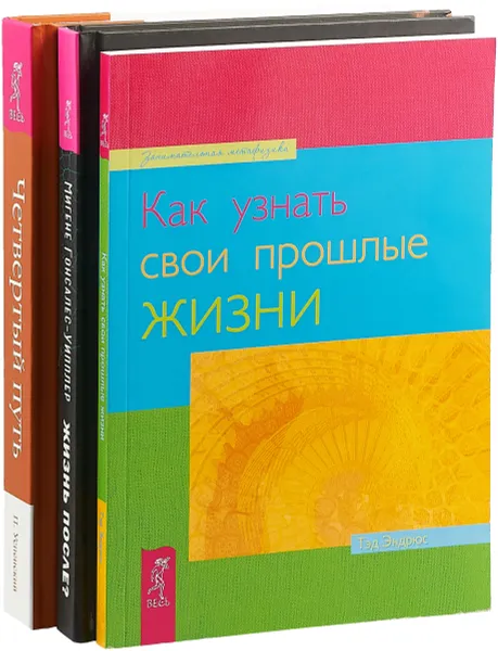 Обложка книги Четвертый путь. Жизнь после? Как узнать свои прошлые жизни (в комплекте 3 книги), Петр Успенский, Мигене Гонсалес-Уиплер, Тэд Эндрюс