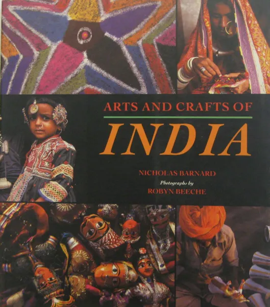 Обложка книги Arts and Crafts of India, Nicholas Barnard