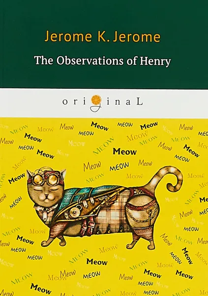 Обложка книги The Observations of Henry, Jerome K. Jerome