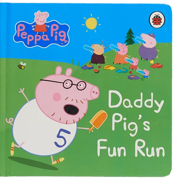 Обложка книги Peppa Pig: My First Storybook Daddy Pig's Fun Run, Ladybird,