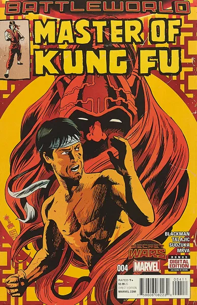 Обложка книги Master of Kung Fu #4, Haden Blackman, Dalibor Talajic