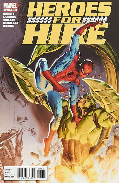 Обложка книги Heroes for Hire #8, Dan Abnett, Andy Lanning