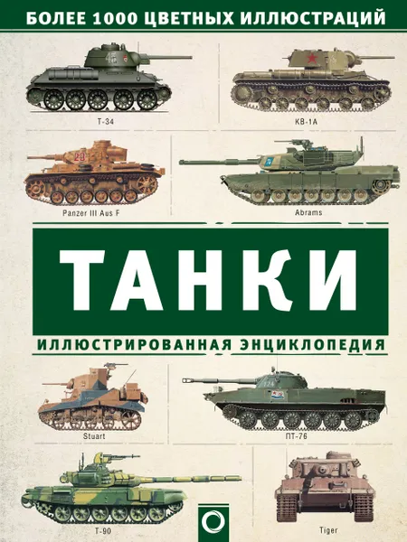 Обложка книги Танки. Иллюстрированная энциклопедия, Хаскью Майкл Е.