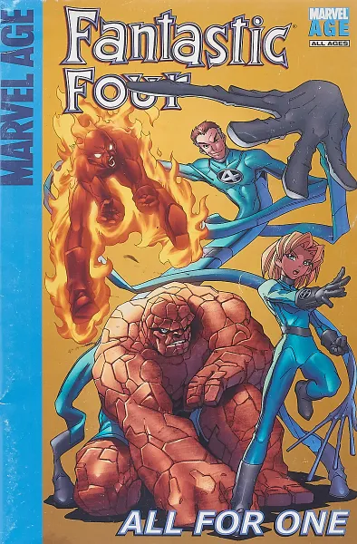 Обложка книги Target Marvel Age Fantastic Four: All For One, Sean McKeever