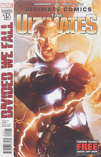 Обложка книги Ultimate Comics: The Ultimates #15, Humphries, Tan