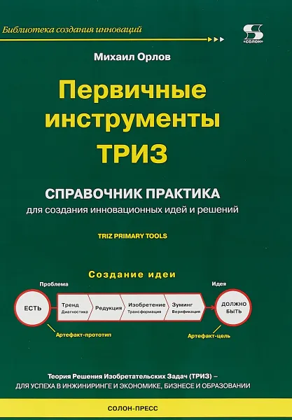 Обложка книги Первичные инструменты ТРИЗ. Справочник практика, Михаил Орлов