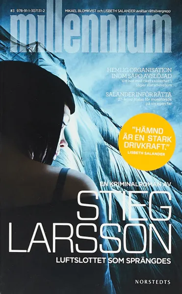 Обложка книги Millennium: Luftslottet Som Sprangdes, Ларссон Стиг