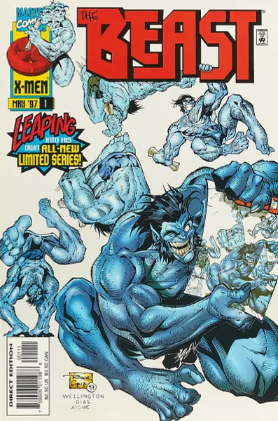 Обложка книги Beast #1, Bob Harras, Keith Giffen