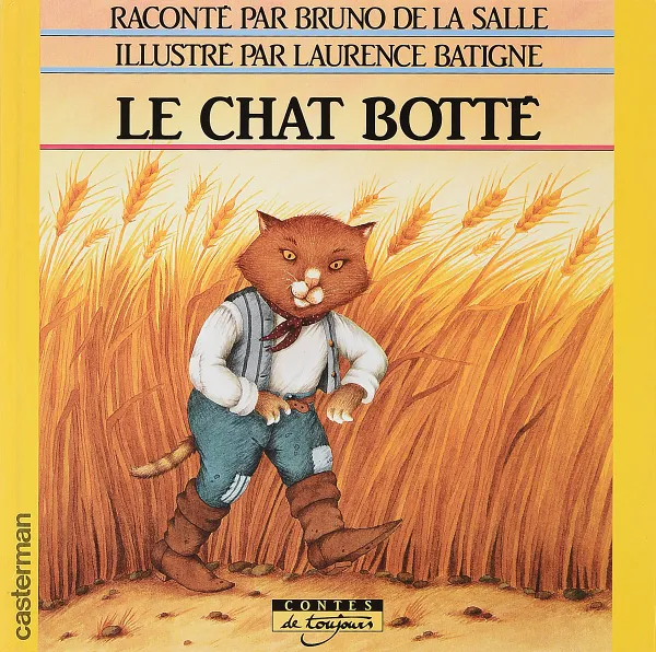 Обложка книги Le chat botte, Bruno de la Salle