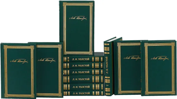 Обложка книги Л. Н. Толстой. Сборание сочинений в 12 томах  (комплект из  12 книг), Л. Н. Толстой