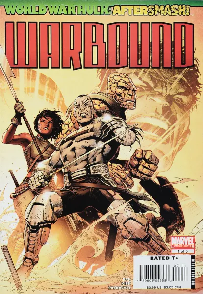 Обложка книги World War Hulk: Aftersmash! - Warbound #1, Greg Pak, Leonard Kirk, Rafa Sandoval