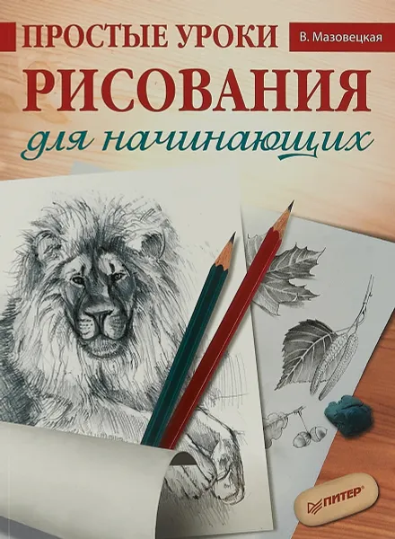 Обложка книги Простые уроки рисования для начинающих, В. В. Мазовецкая