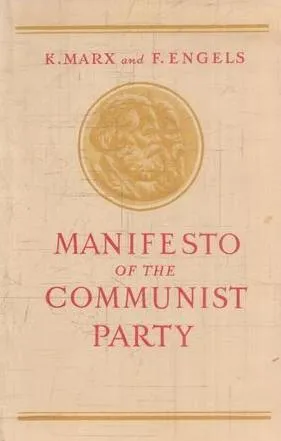 Обложка книги Manifesto of the communist party / Манифест коммунистической партии, Маркс К., Энгельс Ф.