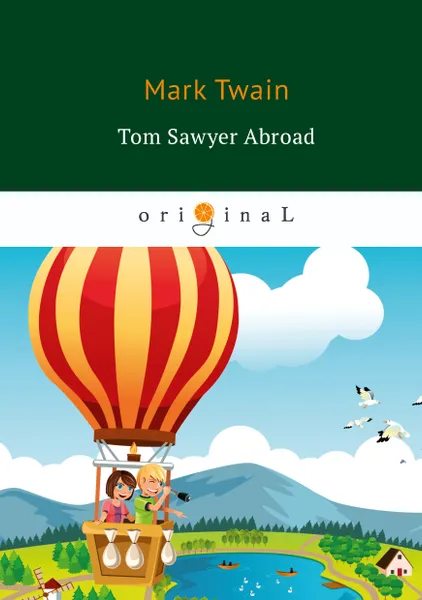 Обложка книги Tom Sawyer Abroad, M. Twain