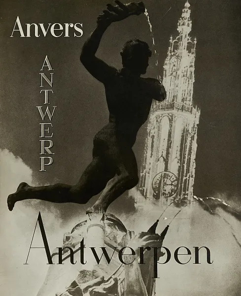 Обложка книги Anvers, Antwerp, Antwerpen, N.V. GEVAERT