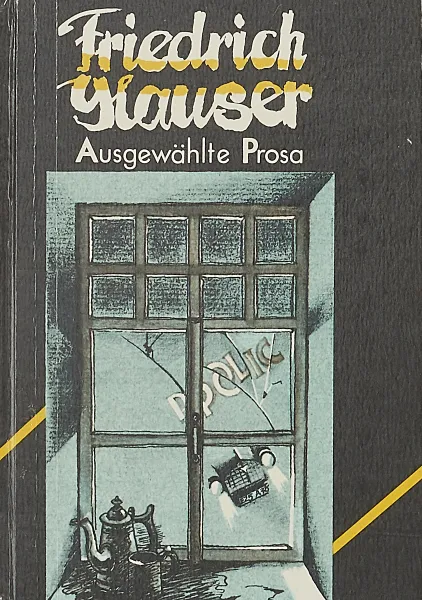 Обложка книги Ф. Глаузер Ф. Избранное, Глаузер Ф.