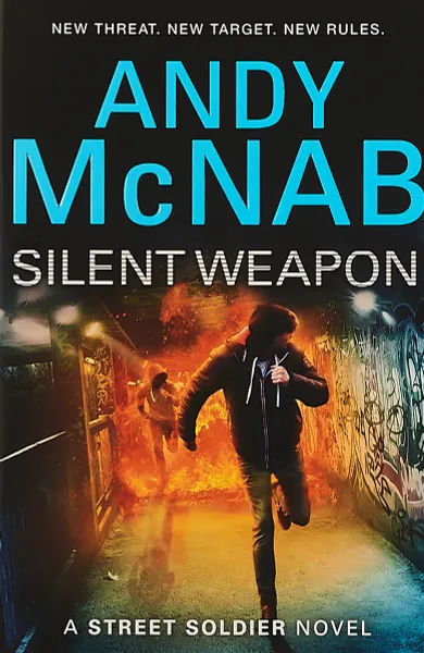 Обложка книги Silent Weapon: A Street Soldier Novel, Макнаб Энди