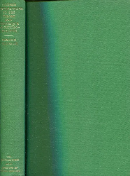 Обложка книги Further Contributions to the Theory and Technique of Psycho-Analysis, Sandor Ferenczi