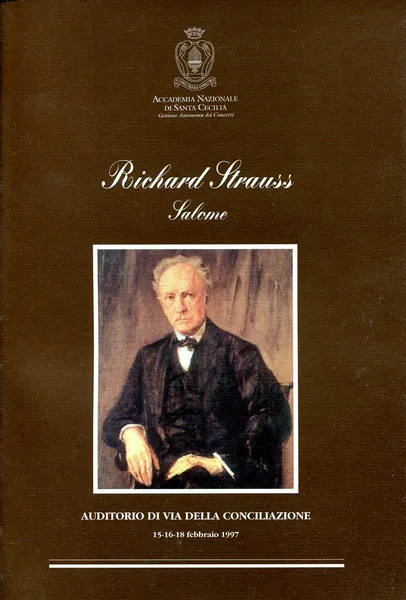 Обложка книги Salome, Richard Strauss