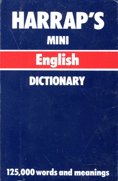 Обложка книги Harrap's mini English dictionary, P.H. Colin