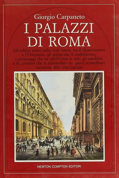 Обложка книги I palazzi di Roma, Giorgio Carpaneto