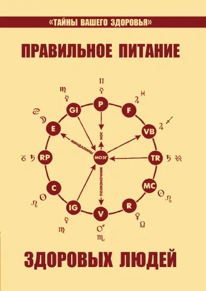 Обложка книги Правильное питание здоровых людей. Загадка нашего здоровья, В. Петренко, Е. Дерюгин