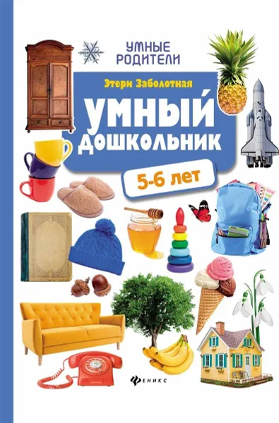 Обложка книги Умный дошкольник 5-6 лет, Э. Н. Заболотная
