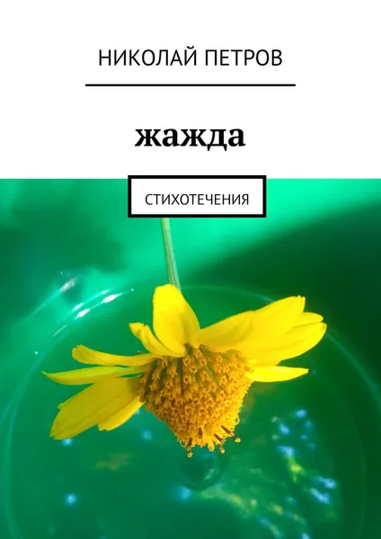 Обложка книги Жажда. Стихотечения, Петров Николай Петрович