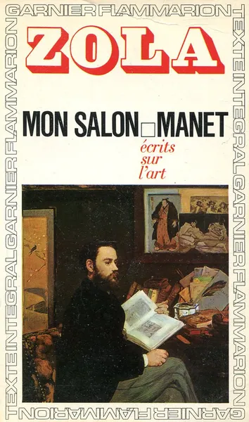 Обложка книги Mon salon manet, Emile Zola