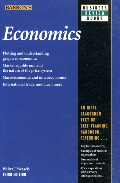 Обложка книги Economics, Walter J. Wessels