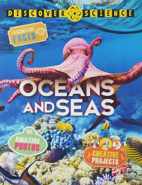 Обложка книги Discover Science. Oceans and Seas, Дэвис Никола, Уэбер Белинда