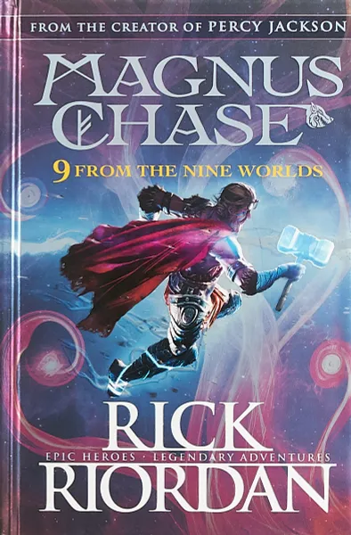 Обложка книги 9 from the Nine Worlds, Rick Riordan