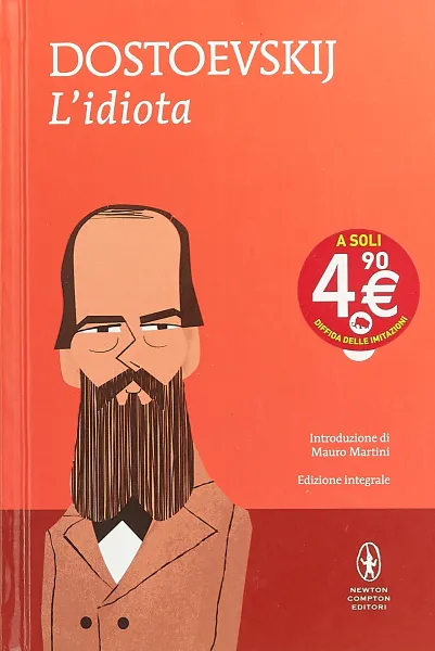 Обложка книги L'idiota, Fyodor Dostoevsky