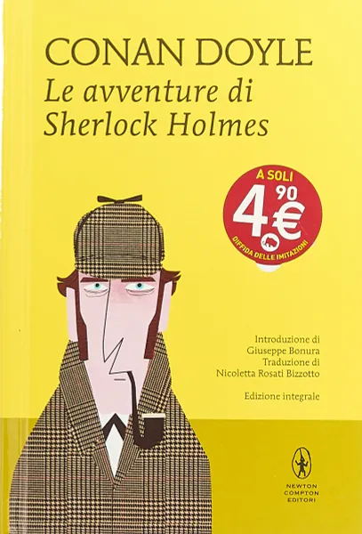 Обложка книги Le avventure di Sherlock Holmes, Конан Дойл Артур