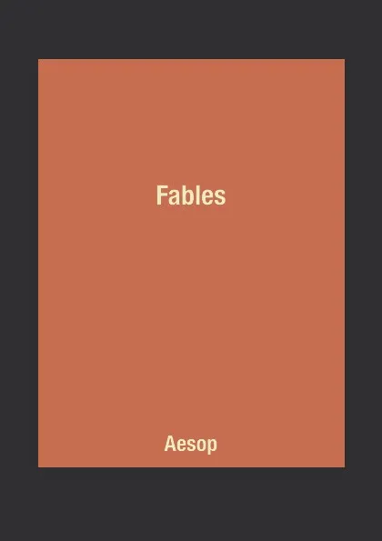 Обложка книги Fables, Aesop