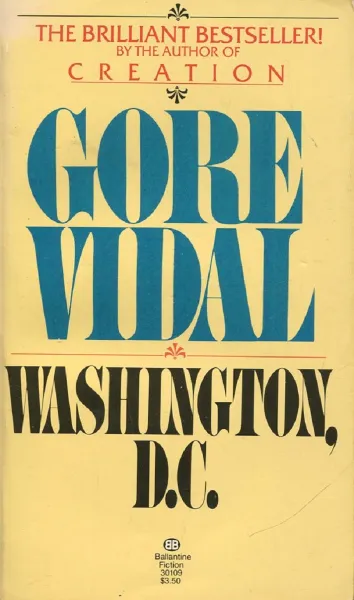 Обложка книги Washington, D.C., Gore Vidal