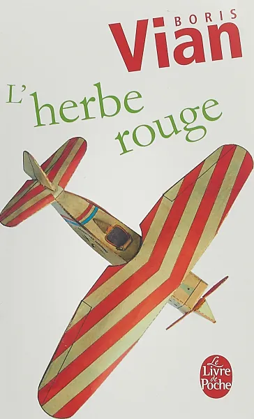 Обложка книги L'Herbe Rouge, Виан Борис