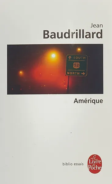 Обложка книги Amerique, Бодрийяр Жан