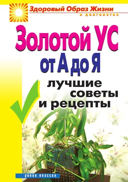 Обложка книги Золотой ус от А до Я: Лучшие советы и рецепты, И.В. Новикова