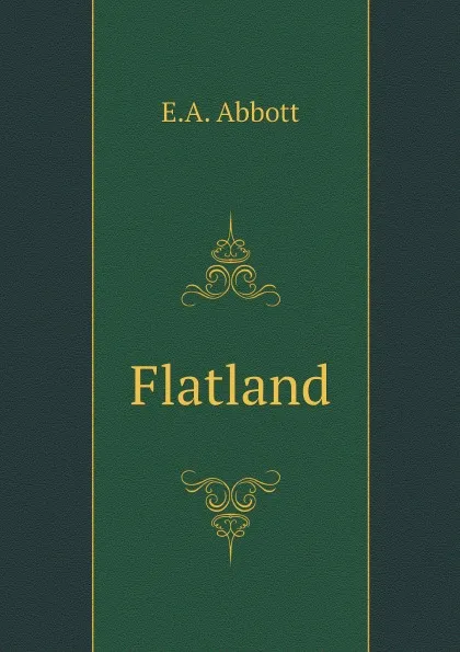 Обложка книги Flatland, E.A. Abbott