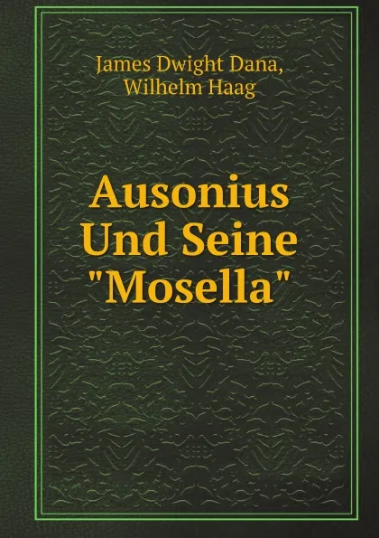 Обложка книги Ausonius Und Seine 