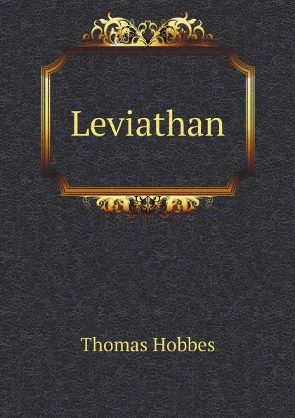 Обложка книги Leviathan, Hobbes Thomas