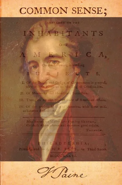 Обложка книги Common Sense, Thomas Paine