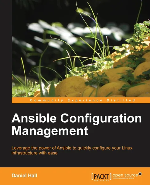 Обложка книги Ansible Configuration Management, Daniel Hall