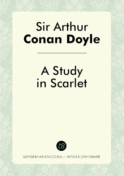 Обложка книги A Study in Scarlet, Doyle Arthur Conan