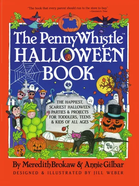 Обложка книги Penny Whistle Halloween Book, Meredith Brokaw