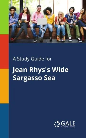 Обложка книги A Study Guide for Jean Rhys's Wide Sargasso Sea, Cengage Learning Gale