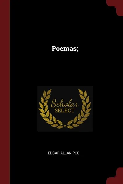 Обложка книги Poemas;, Эдгар По